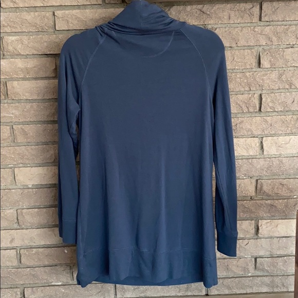 Cynthia Rowley Cowl Neck Long Sleeve Top - Picture 6 of 7